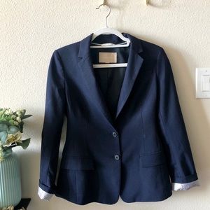 Banana Republic | Navy Blazer Cuff Detail 2 Button